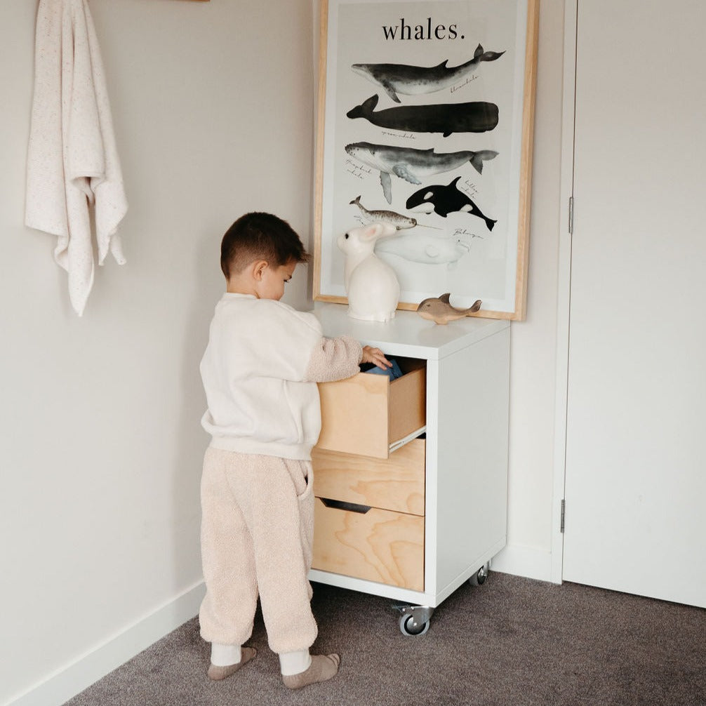 TALLboy 3 Drawer CooperMeluka Furniture by Danske Mobler