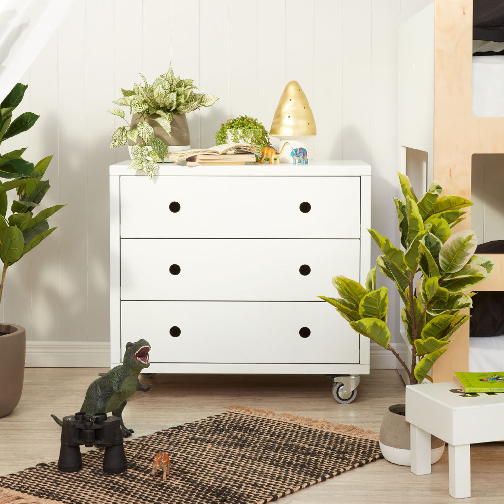 CHESTYboy 1 Bay 3 HighMeluka Furniture by Danske Mobler