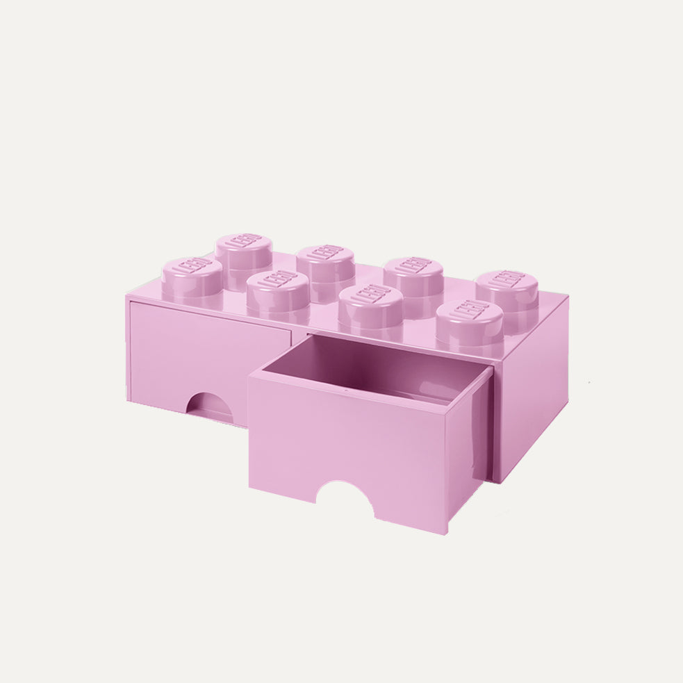 LEGO Brick - Pink 2 Drawer