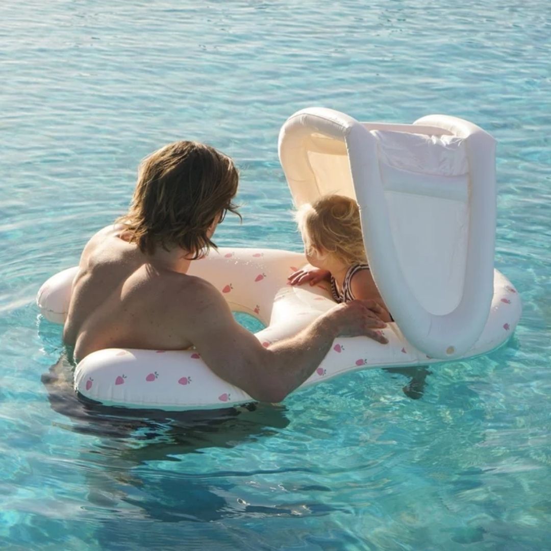 SUNNYLiFE Float Together Baby Seat - Strawberry Sunshine