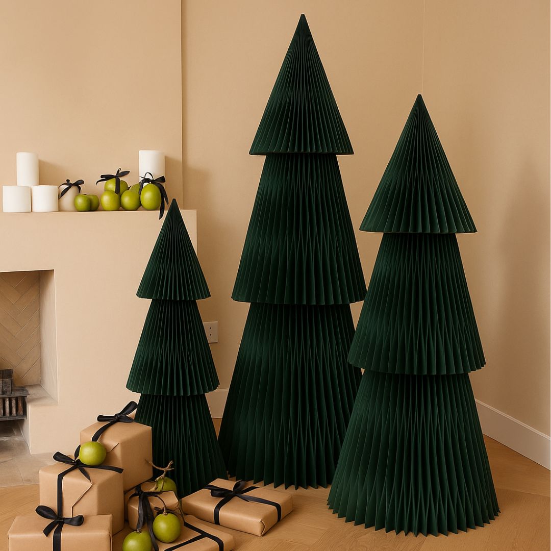 Paper Christmas Tree - Medium Dark Green