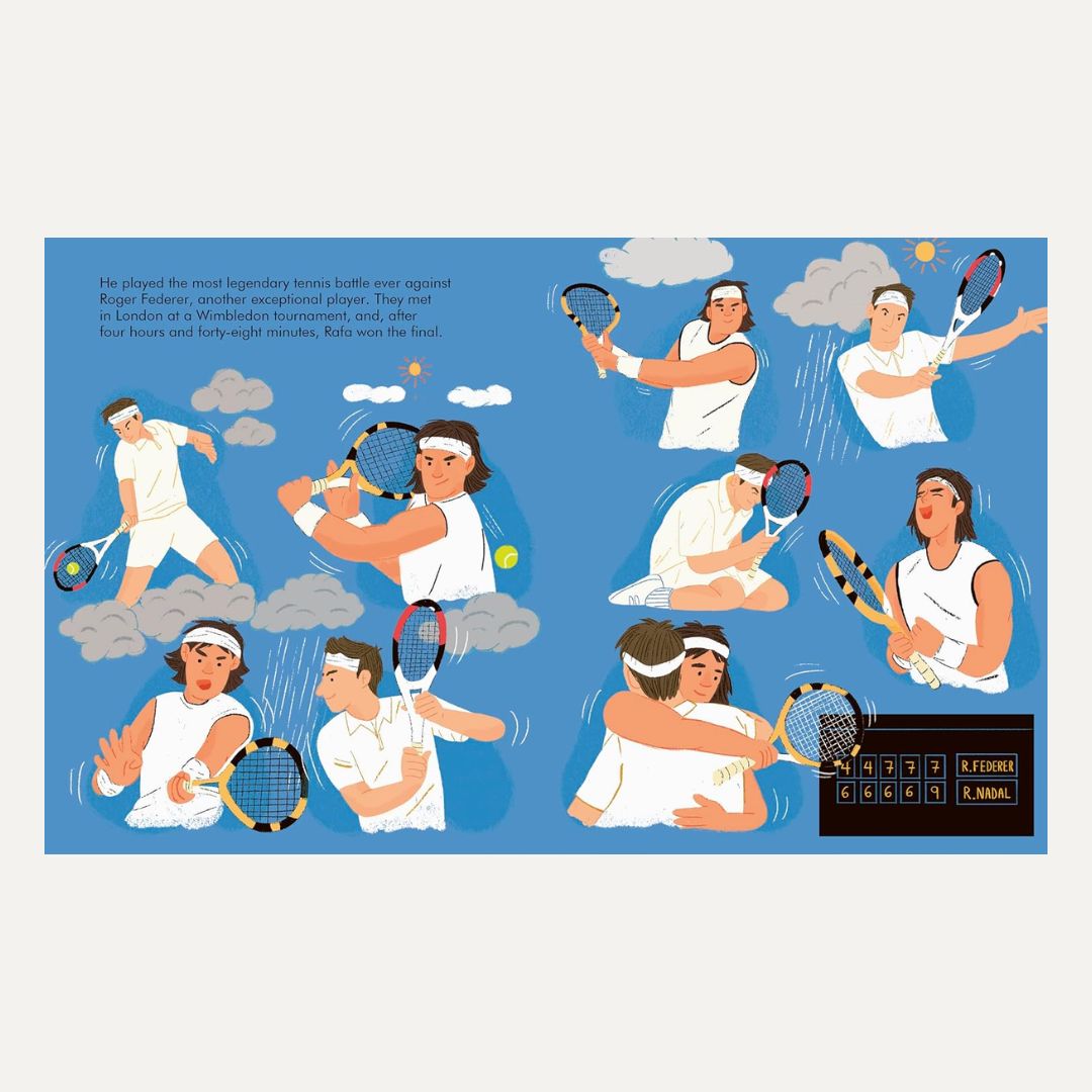 Little People Big Dreams -  Rafa NadalMeluka Furniture by Danske Mobler