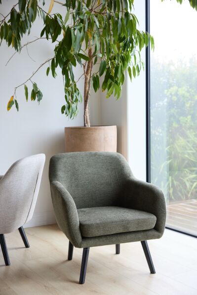 Donna Arm Chair Green
