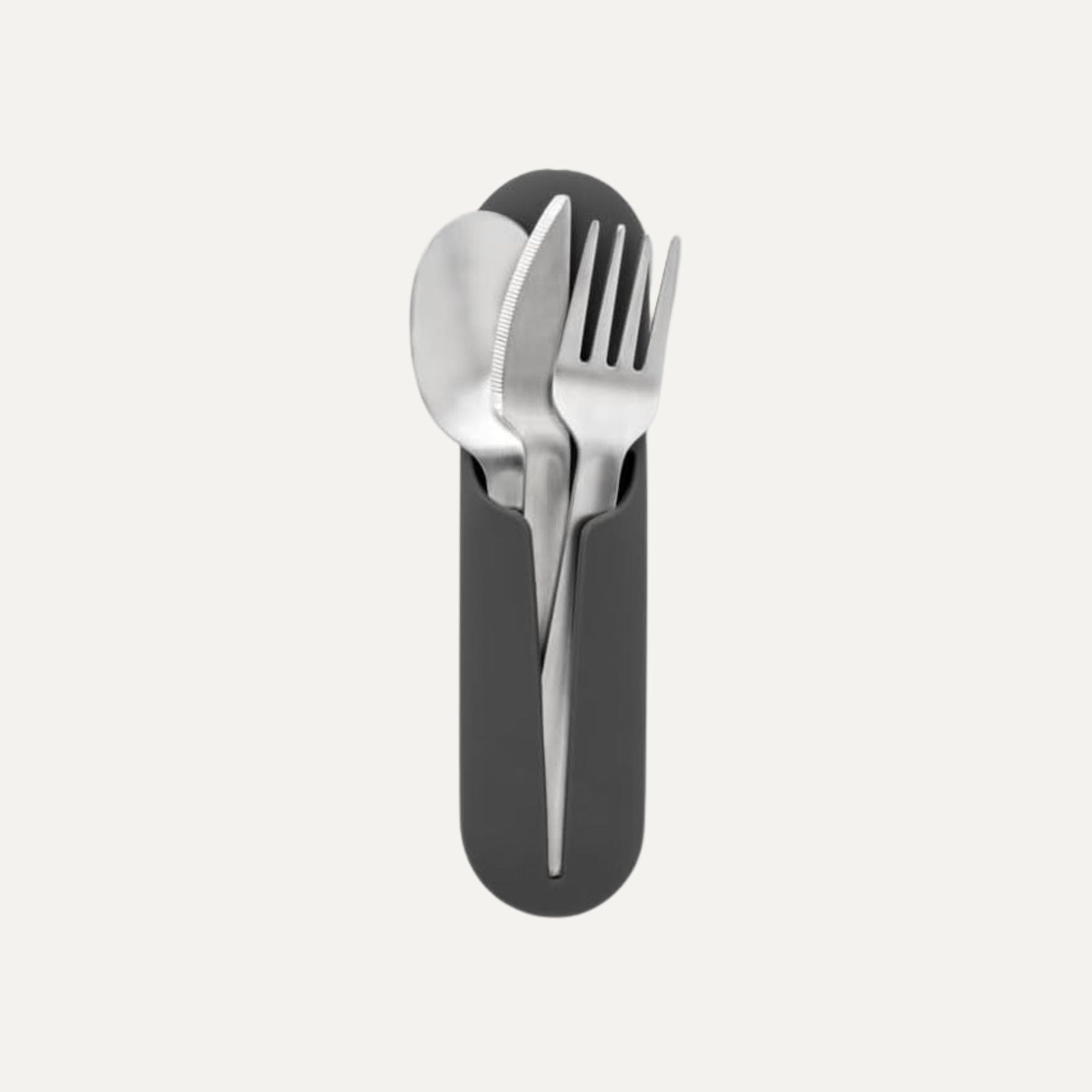 Stainless Steel Utensil Set CharcoalMeluka Furniture by Danske Mobler