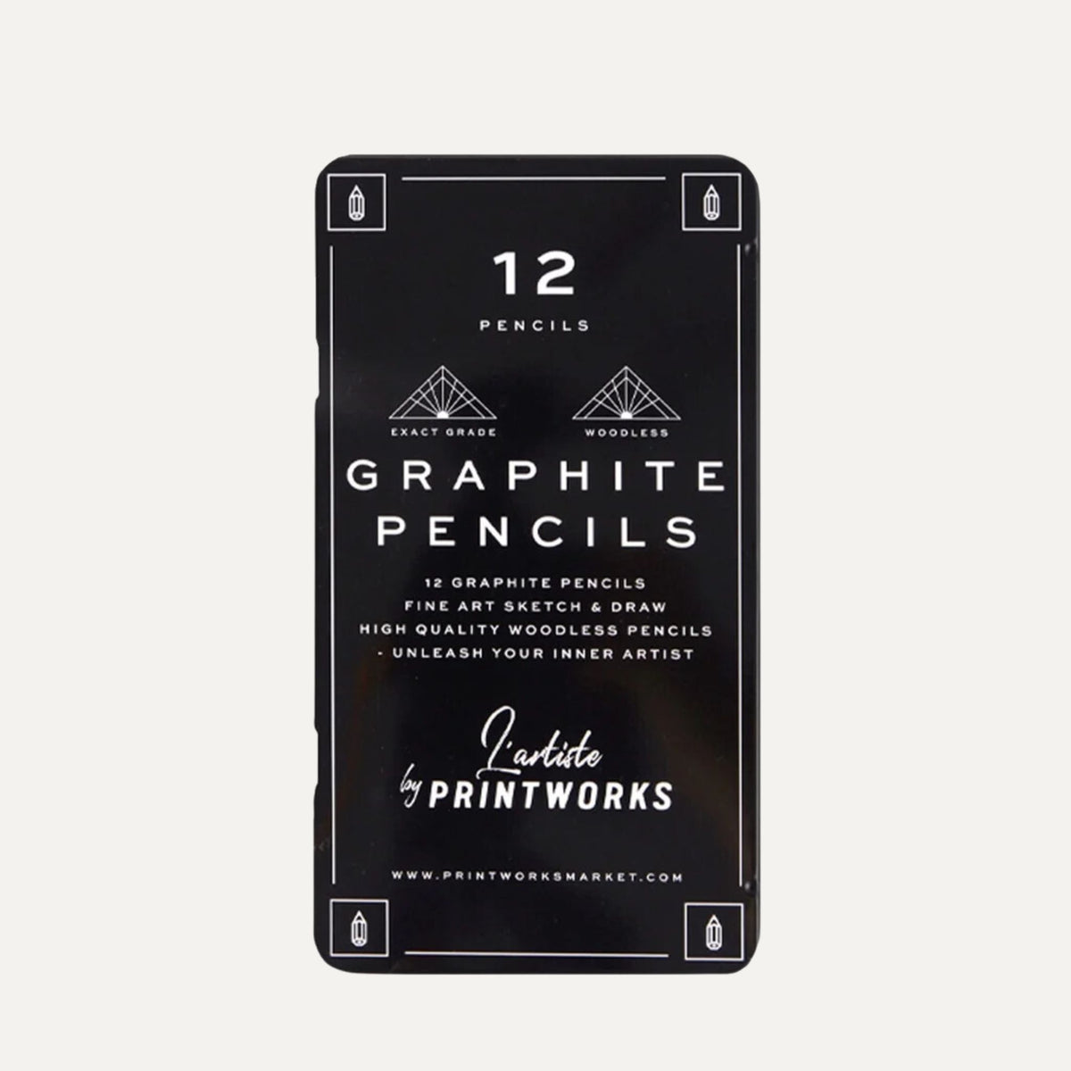 Colour Pencils (Set of 12) - Graphite