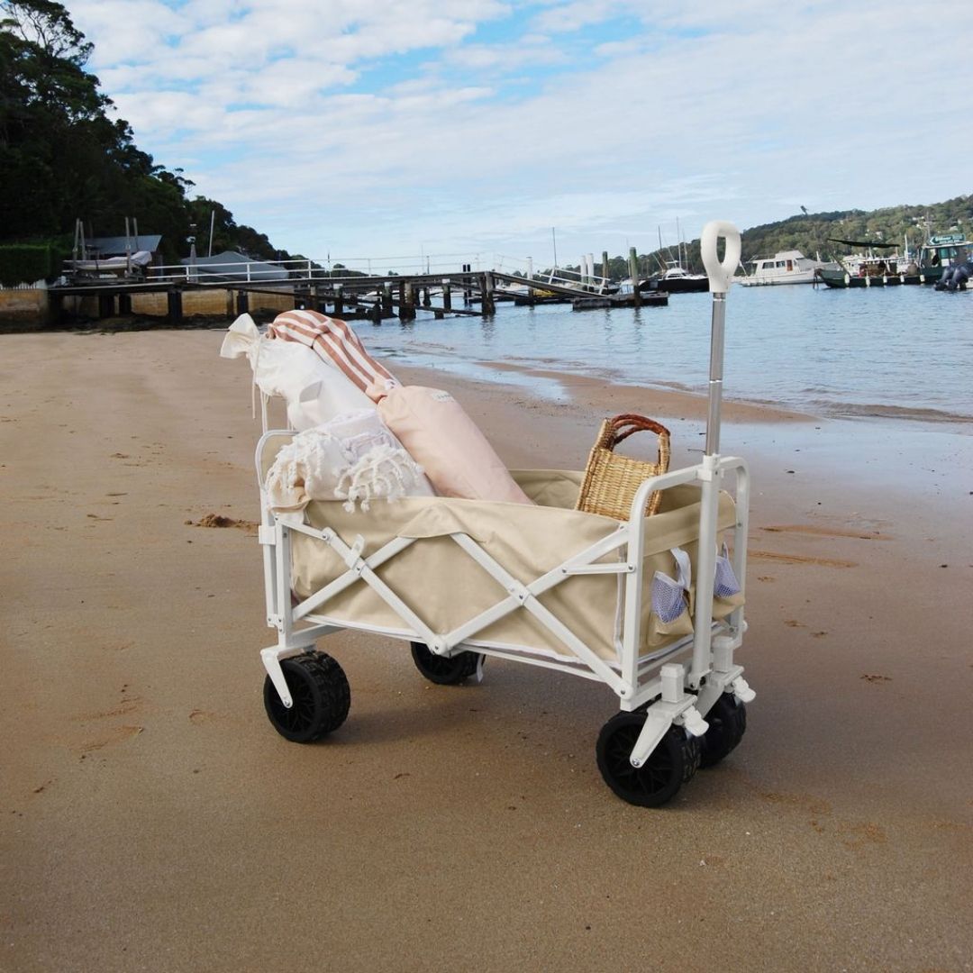 SUNNYLiFE Beach Cart - Oyster