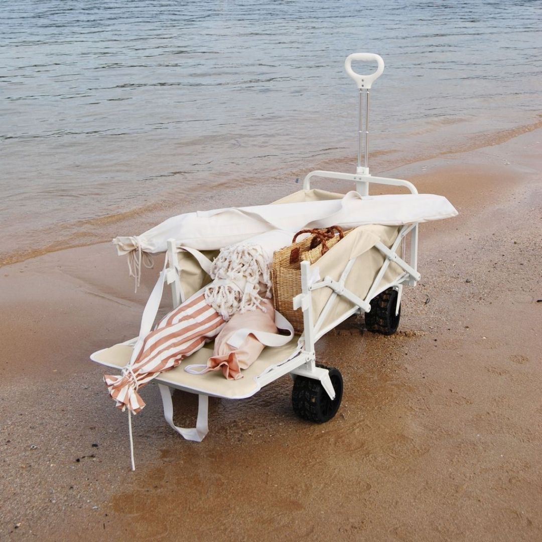 SUNNYLiFE Beach Cart - Oyster
