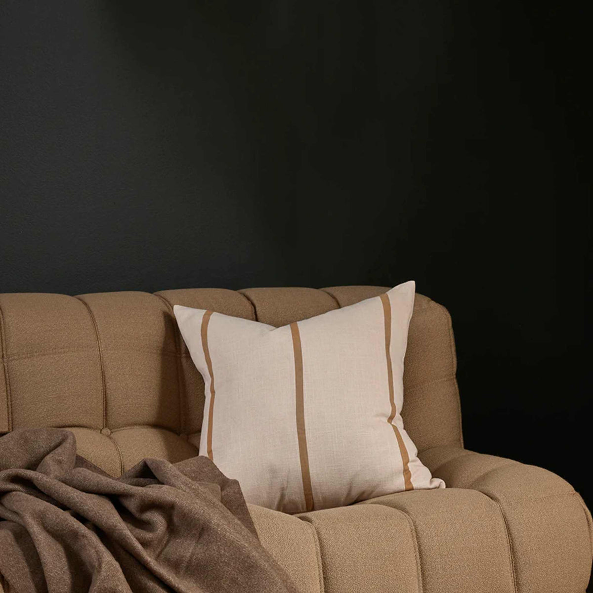 Otis Oat/Caramel Cushion