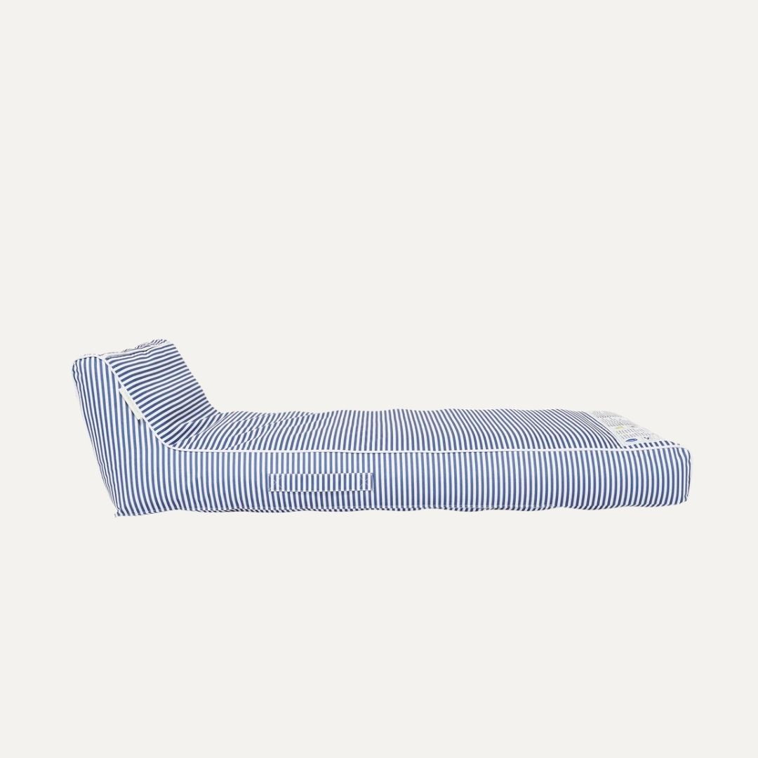 Luxe Lie-On Lounger - Le Weekend Navy