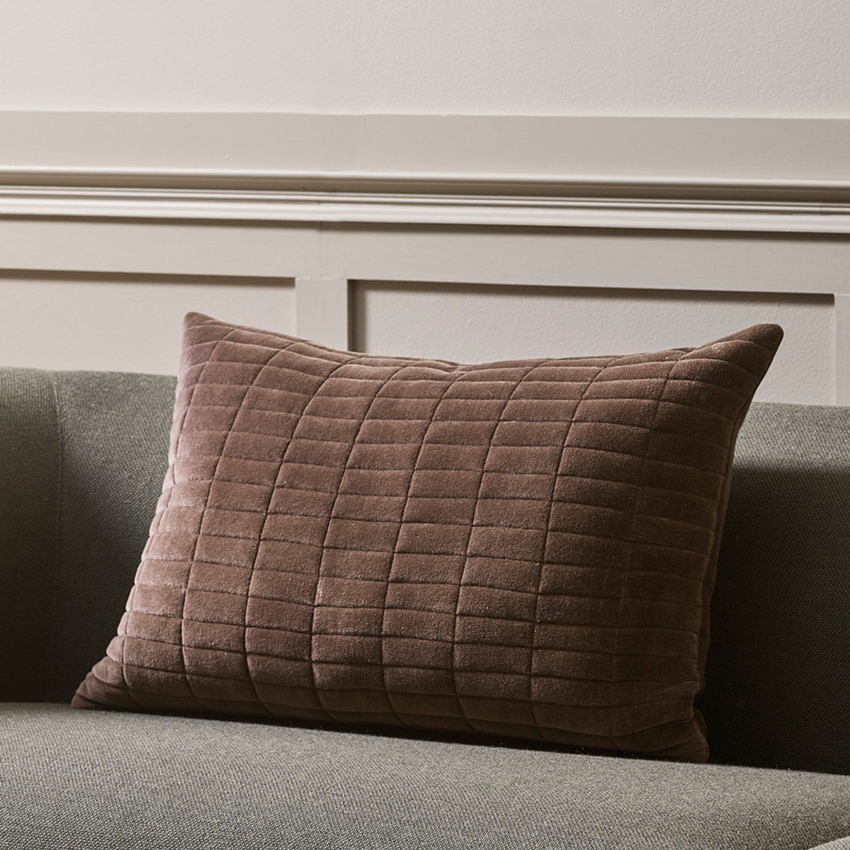 Turner Chocolate Cushion