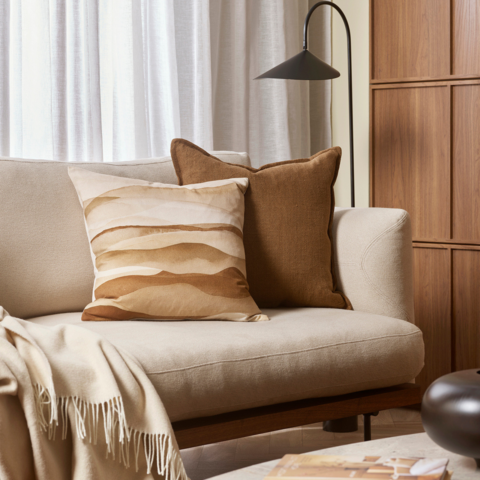 Namib Tan CushionMeluka Furniture by Danske Mobler