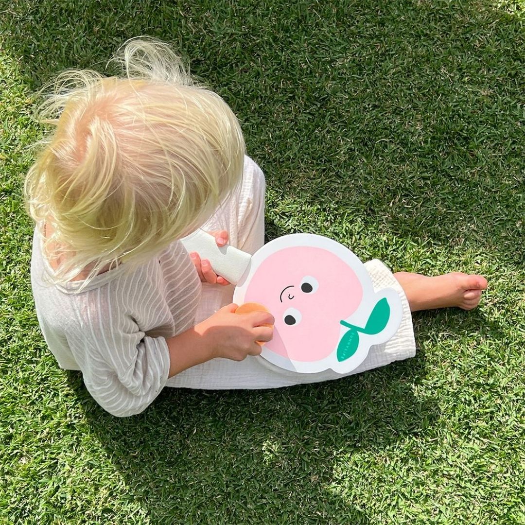 SUNNYLiFE Velcro Beach Bats - Poppy the Peach