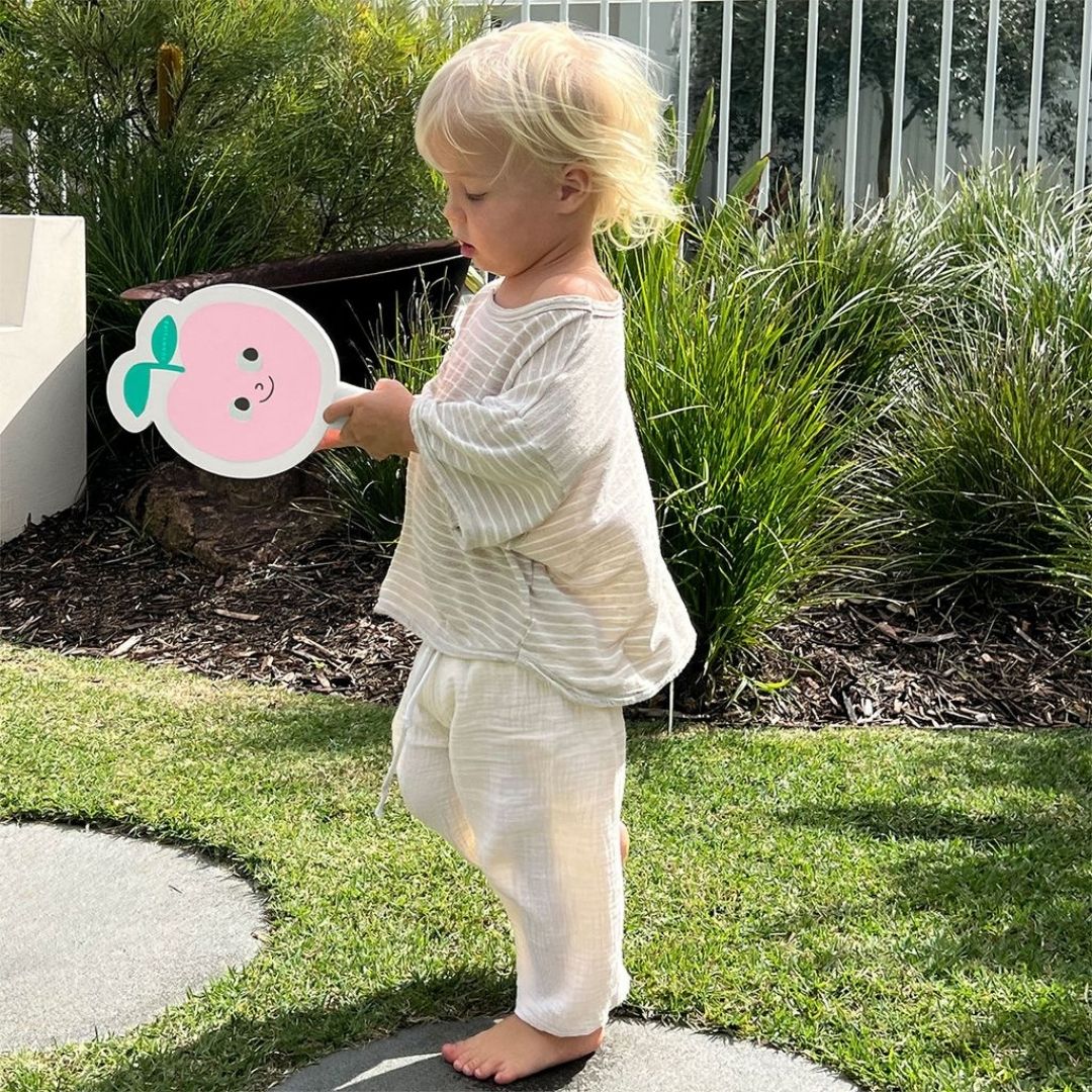 SUNNYLiFE Velcro Beach Bats - Poppy the Peach