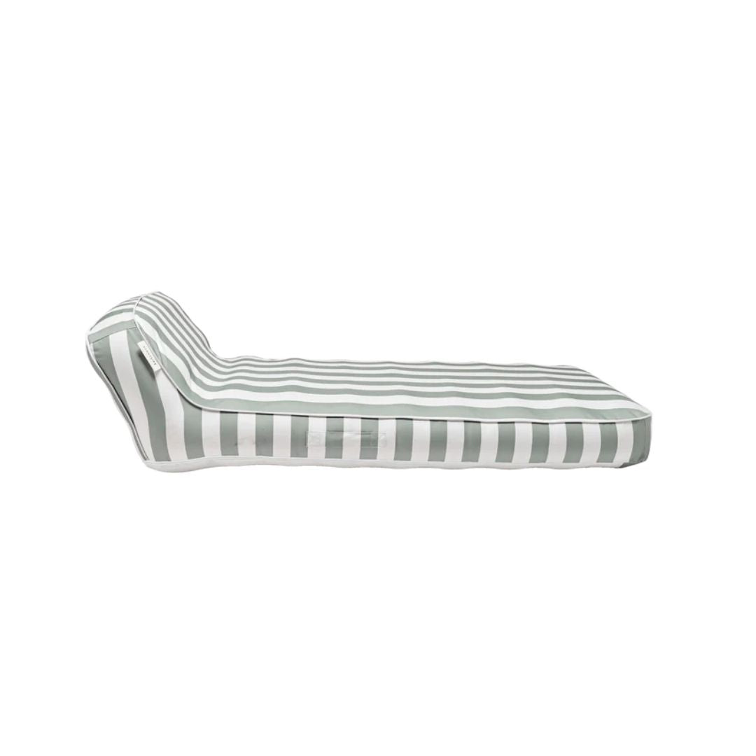 SUNNYLiFE Luxe Lie-on Lounger - Seagrass Stripe