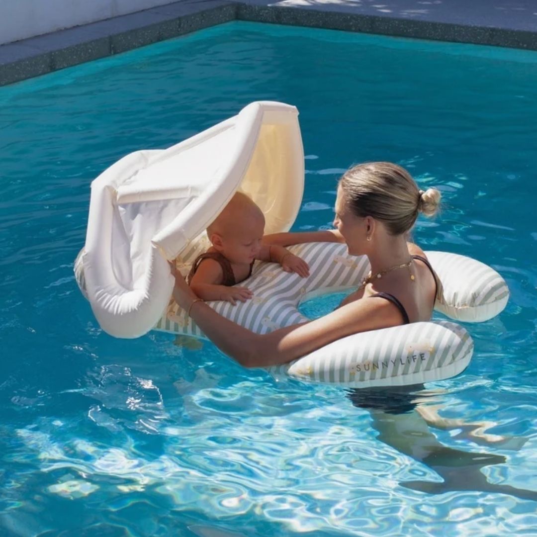 SUNNYLiFE Float Together Baby Seat - Dex the Duck
