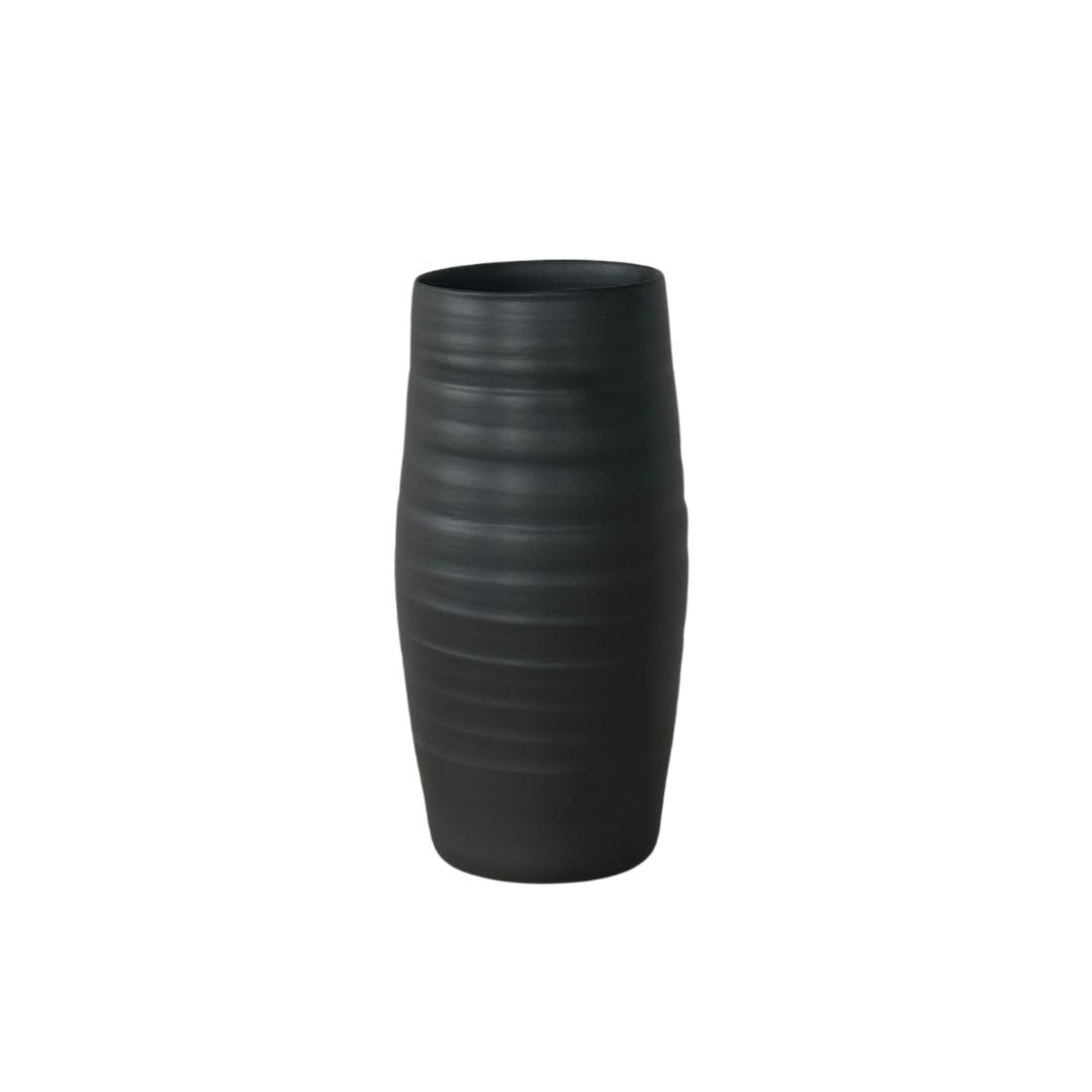 Ash Vase Medium - Black