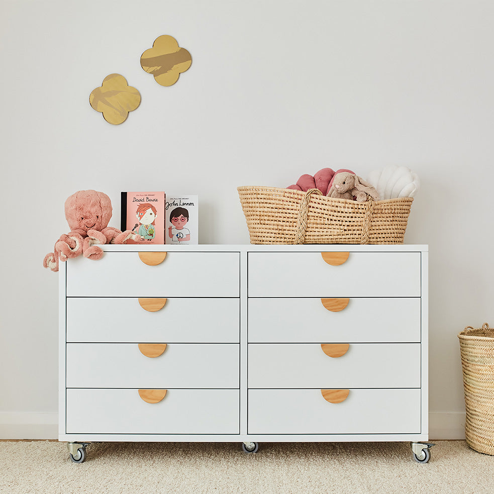 CHESTYboy 2 Bay 4 High Riley (Changing Table)Meluka Furniture by Danske Mobler