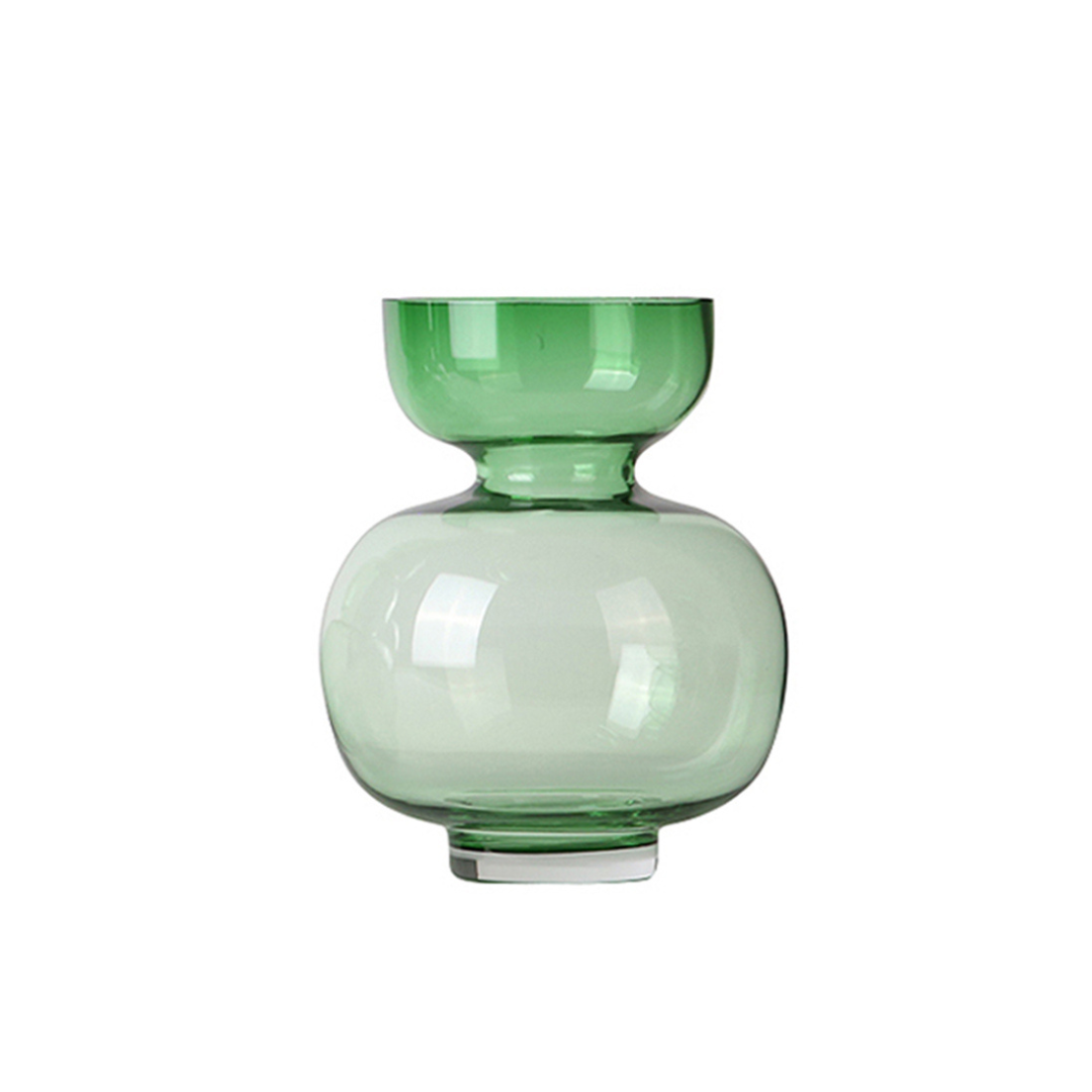 Green Globe Vase - Wide