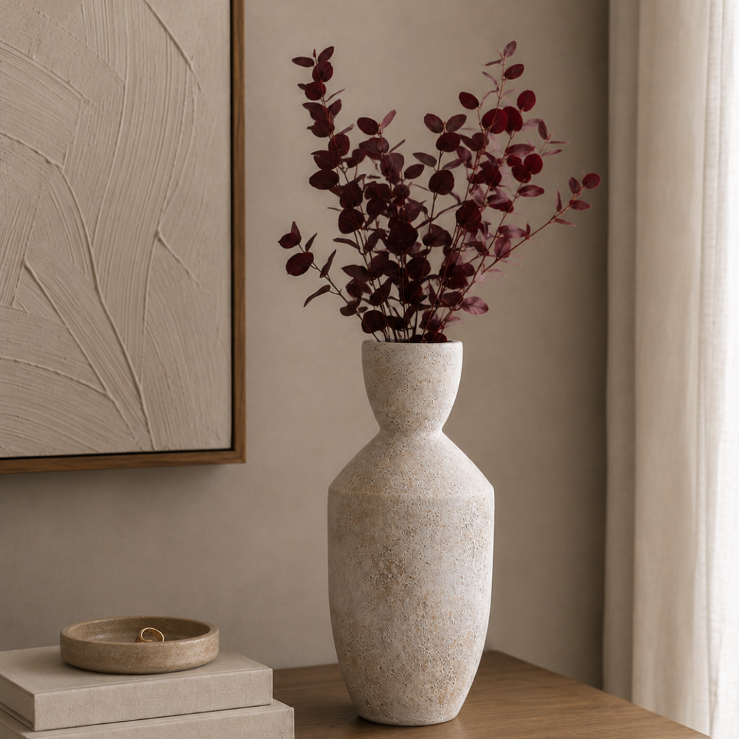 Contour Ceramic Vase - Large
