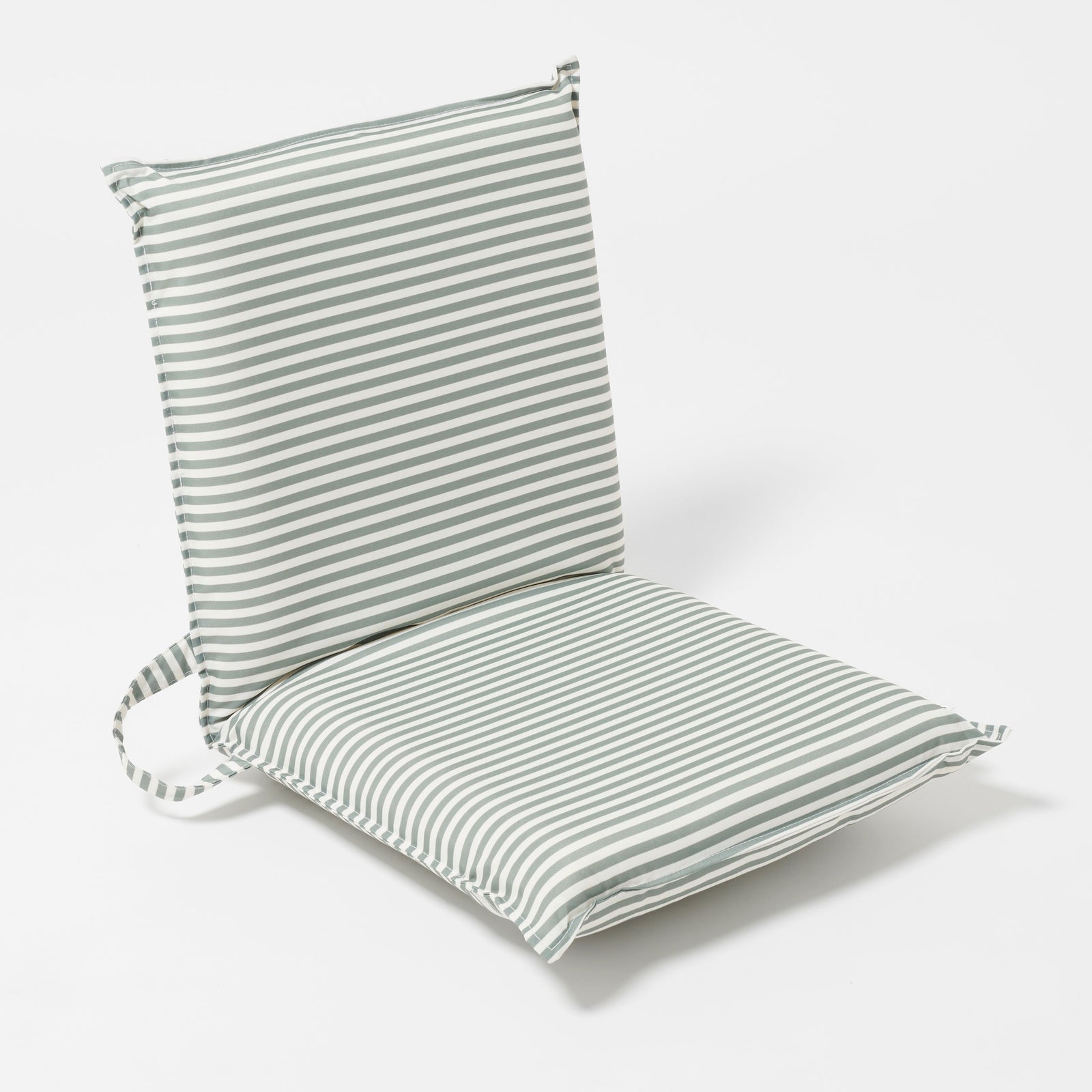 Folding Seat - The Vacay Olive StripeMeluka Furniture by Danske Mobler