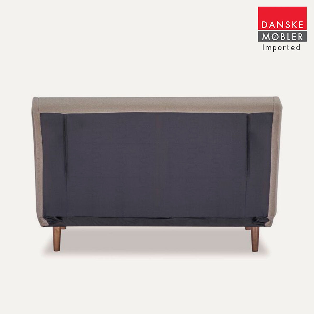 Haru 2-Seat Sofa Bed – Mohair Beige Fabric