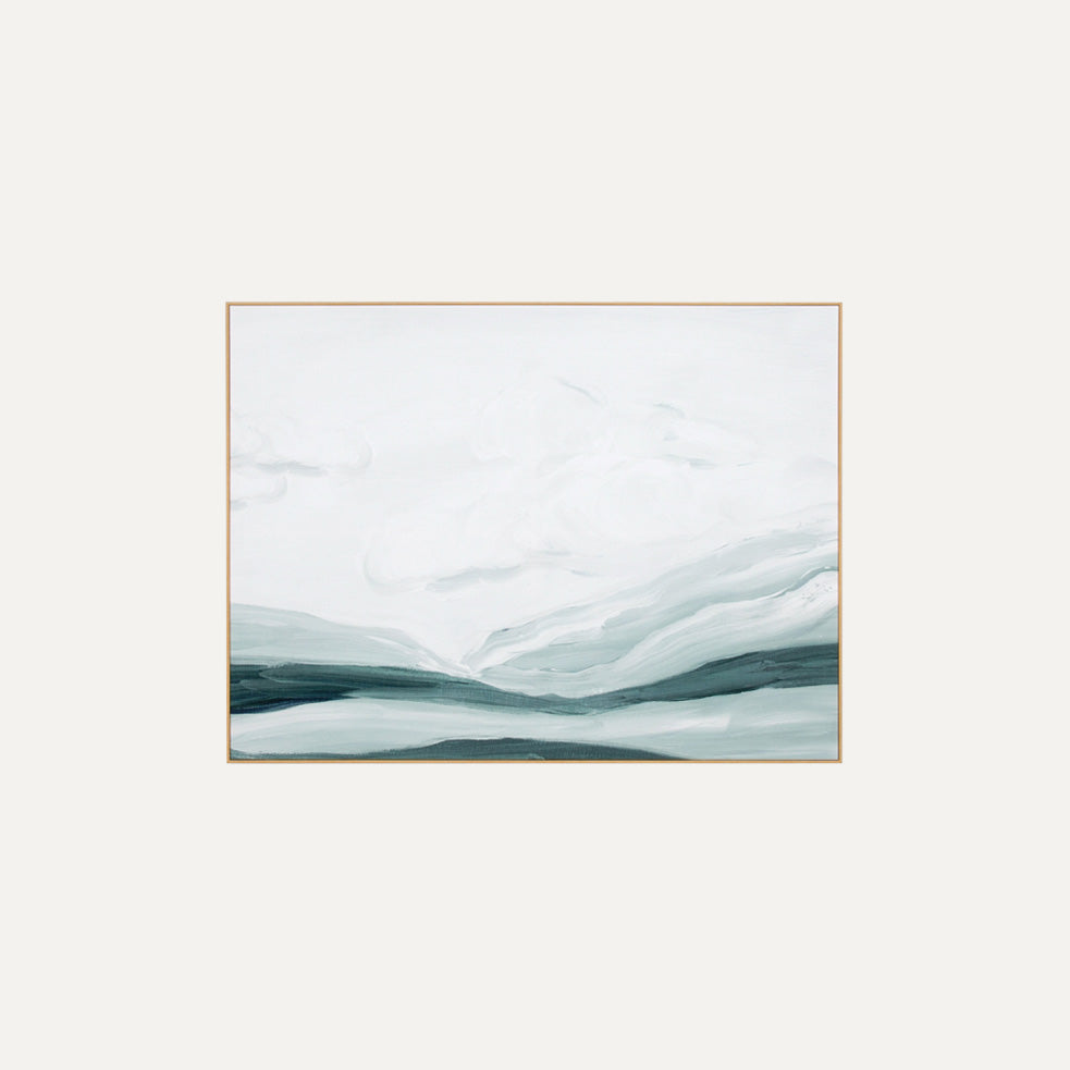 Hinterland Vista Blue - Framed CanvasMeluka Furniture by Danske Mobler