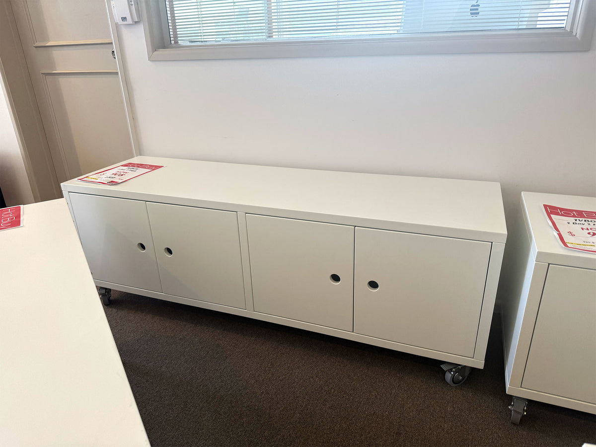 TVboy 2 Bay 2 High White
