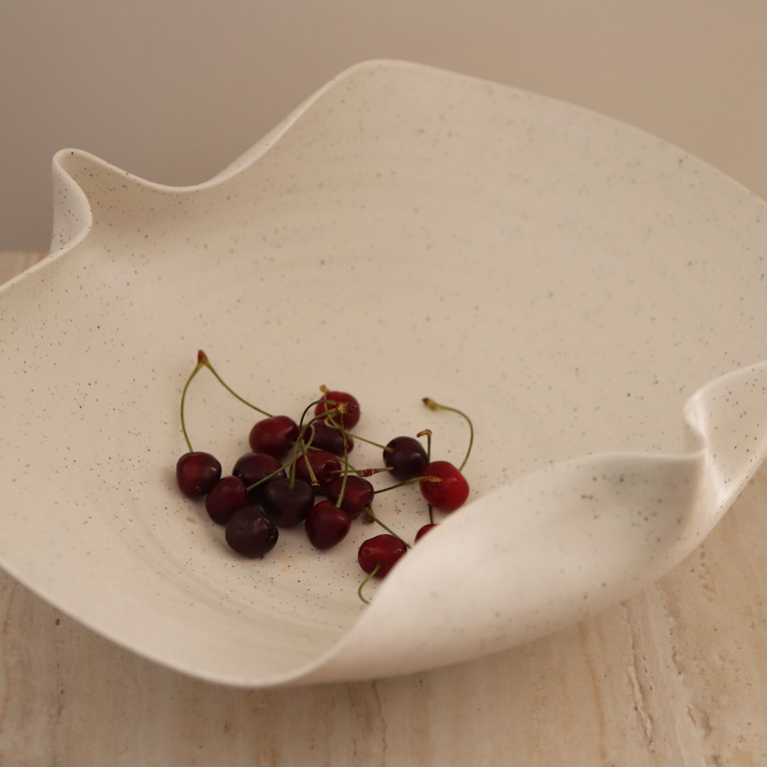 Ollie Bowl Large - BeigeMeluka Furniture by Danske Mobler