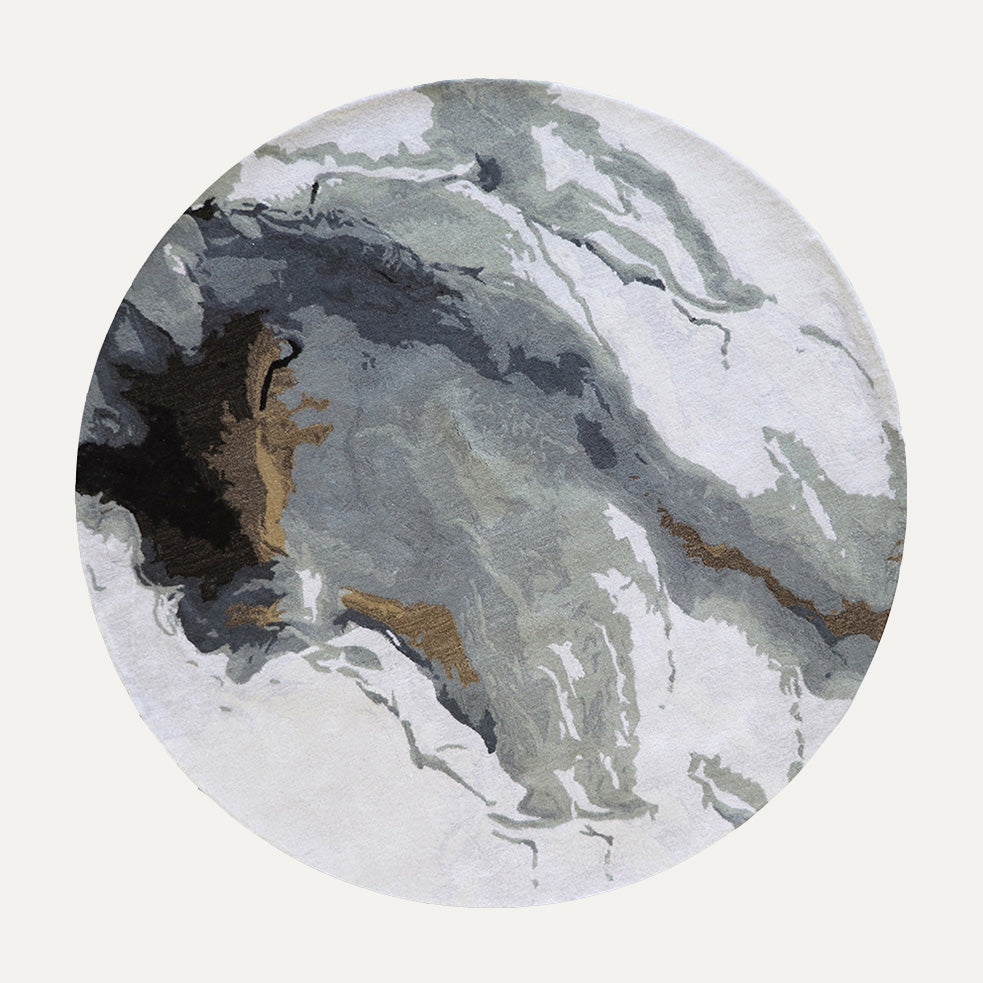 Uluru Rug - Round SandstoneMeluka Furniture by Danske Mobler