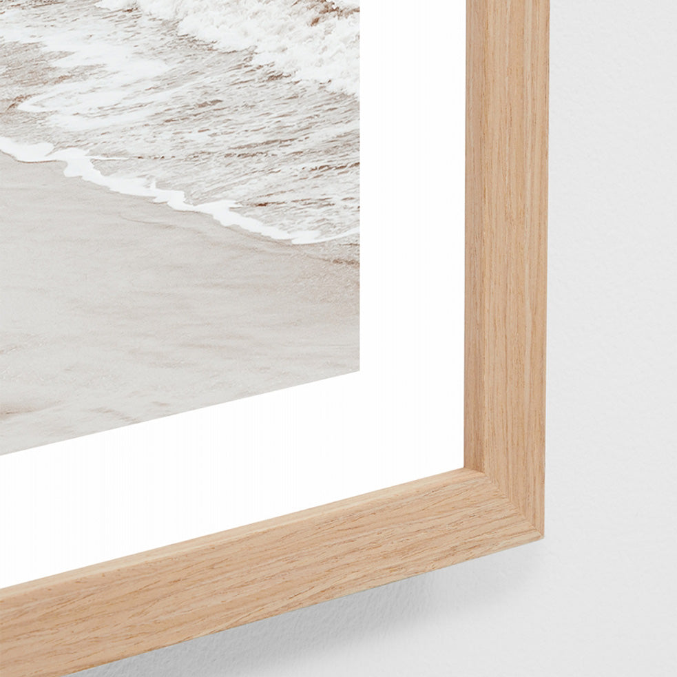 Winter Beach - Framed Print