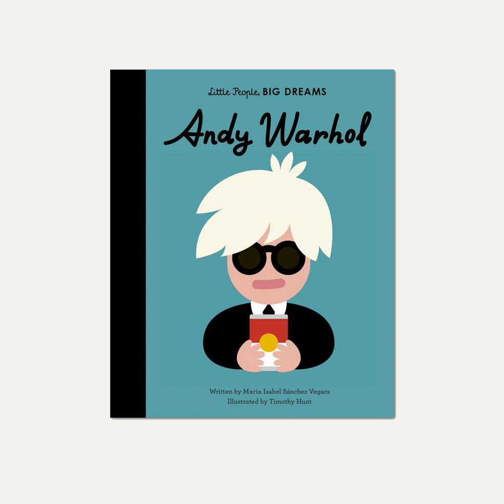 Little People Big Dreams - Andy WarholMeluka Furniture by Danske Mobler