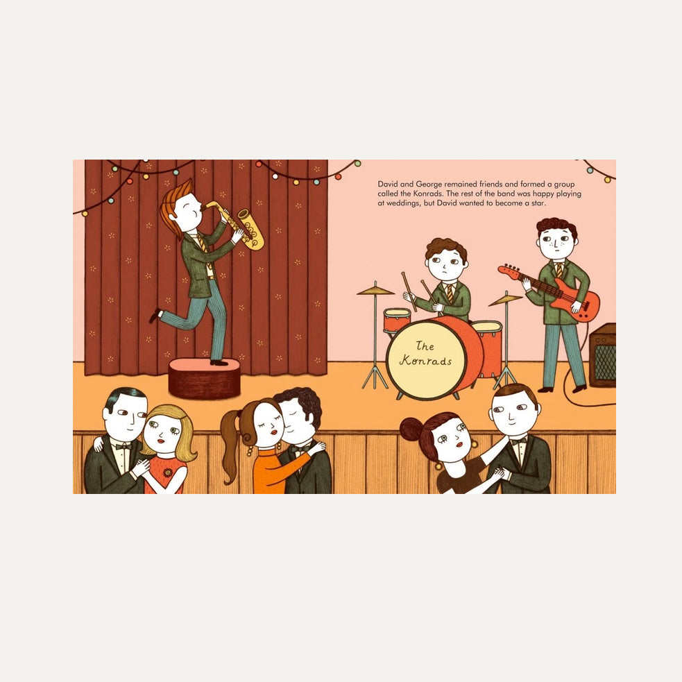 Little People Big Dreams - David BowieMeluka Furniture by Danske Mobler