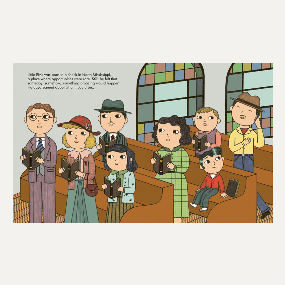 Little People Big Dreams -  Elvis PresleyMeluka Furniture by Danske Mobler