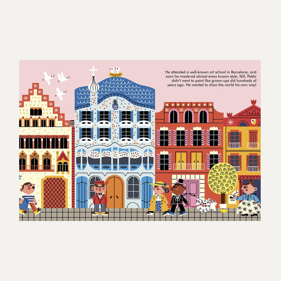 Little People Big Dreams - Pablo PicassoMeluka Furniture by Danske Mobler