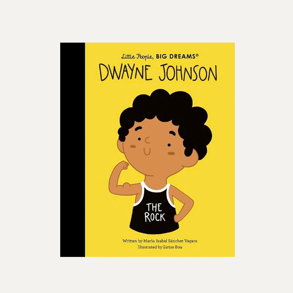 Little People Big Dreams -  Dwayne Johnson THE ROCKMeluka Furniture by Danske Mobler