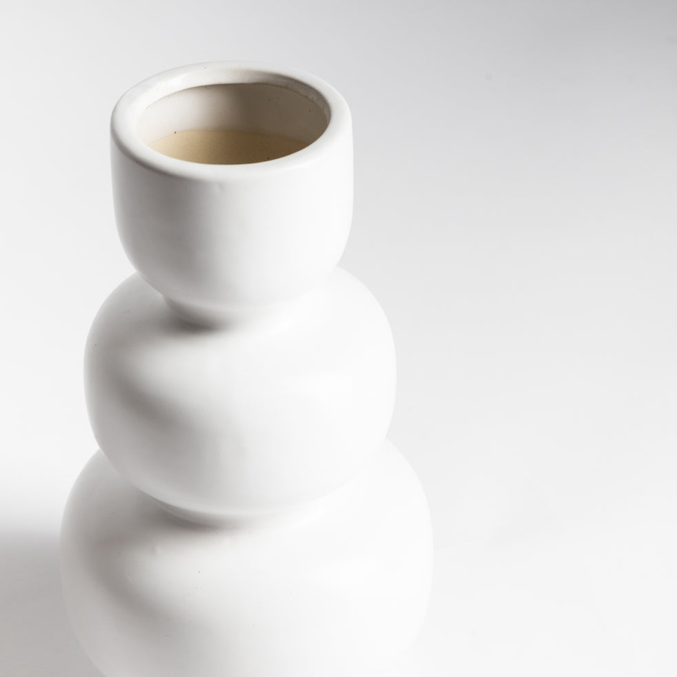 Boble Vase - White