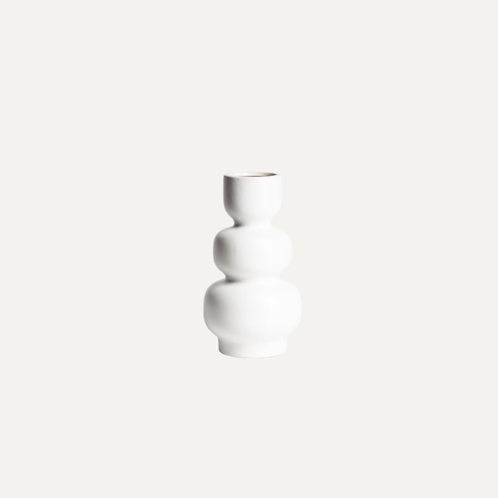 Boble Vase - White