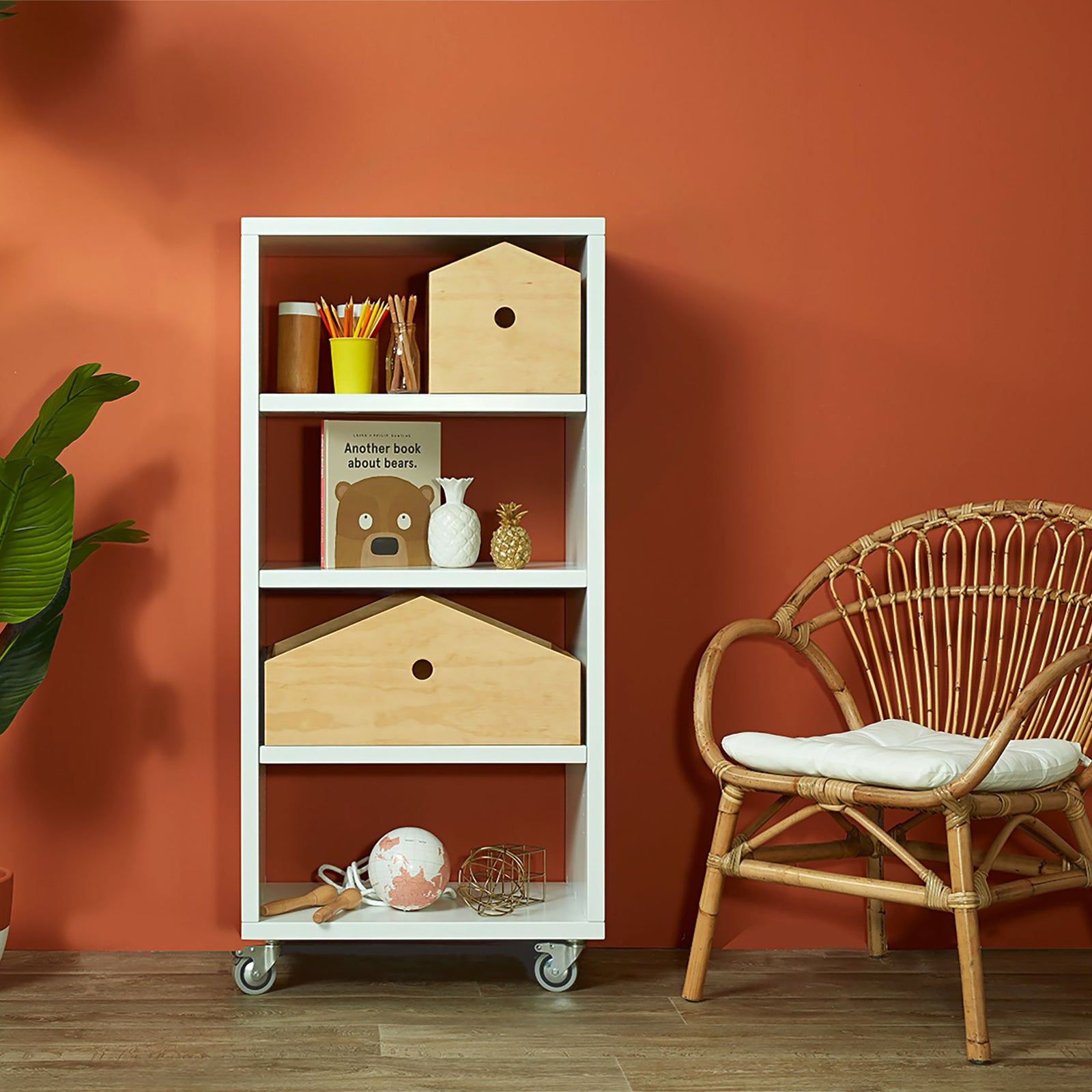 BOOKboy 1 Bay 4 HighMeluka Furniture by Danske Mobler