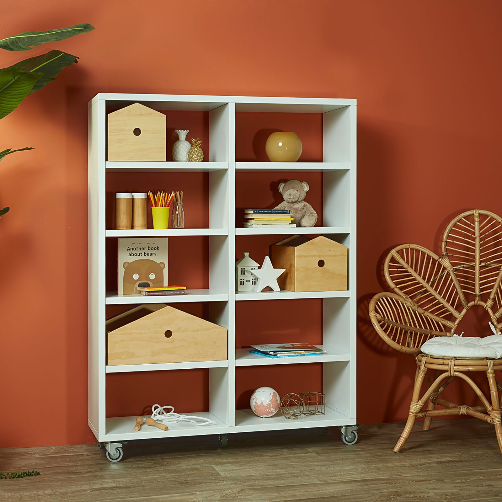 BOOKboy 2 Bay 5 HighMeluka Furniture by Danske Mobler