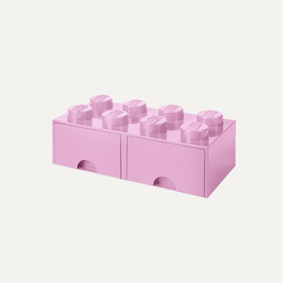 LEGO Brick - Pink 2 DrawerMeluka Furniture by Danske Mobler