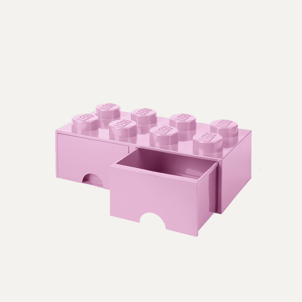 LEGO Brick - Pink 2 DrawerMeluka Furniture by Danske Mobler
