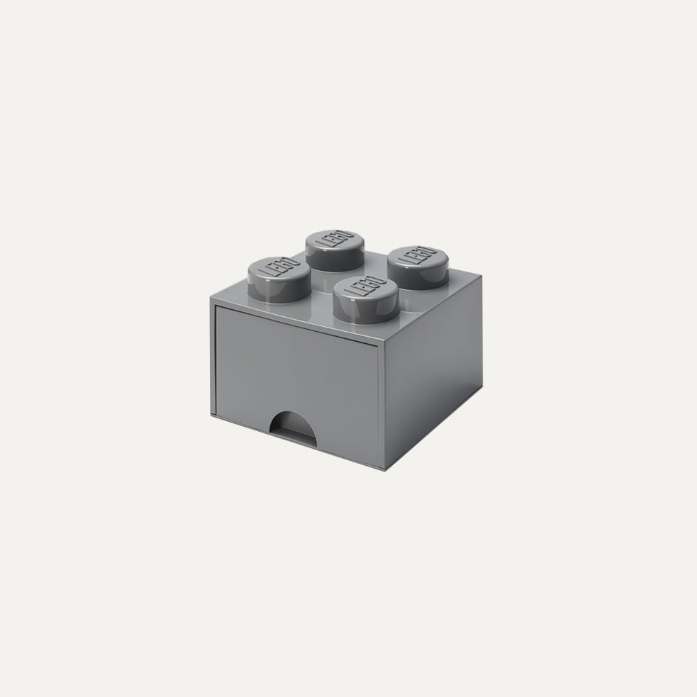 LEGO Brick - Grey 1 Drawer