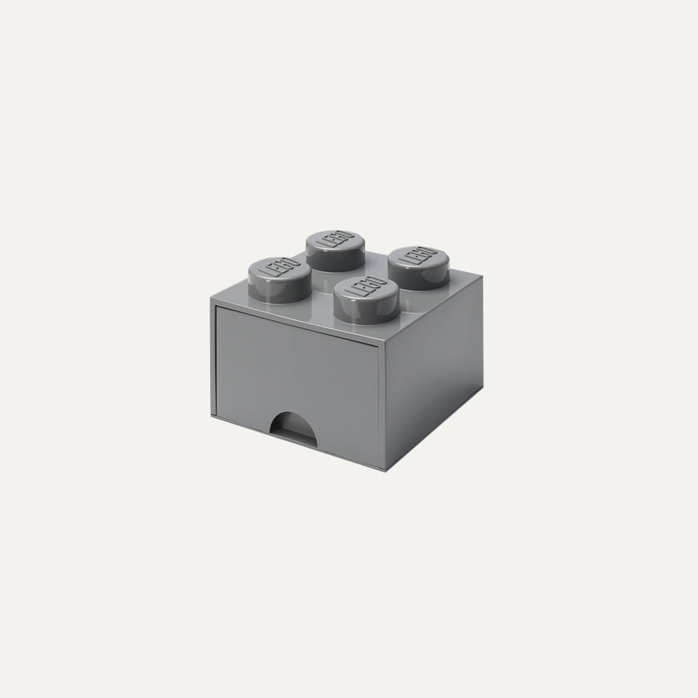 LEGO Brick - Grey 1 DrawerMeluka Furniture by Danske Mobler