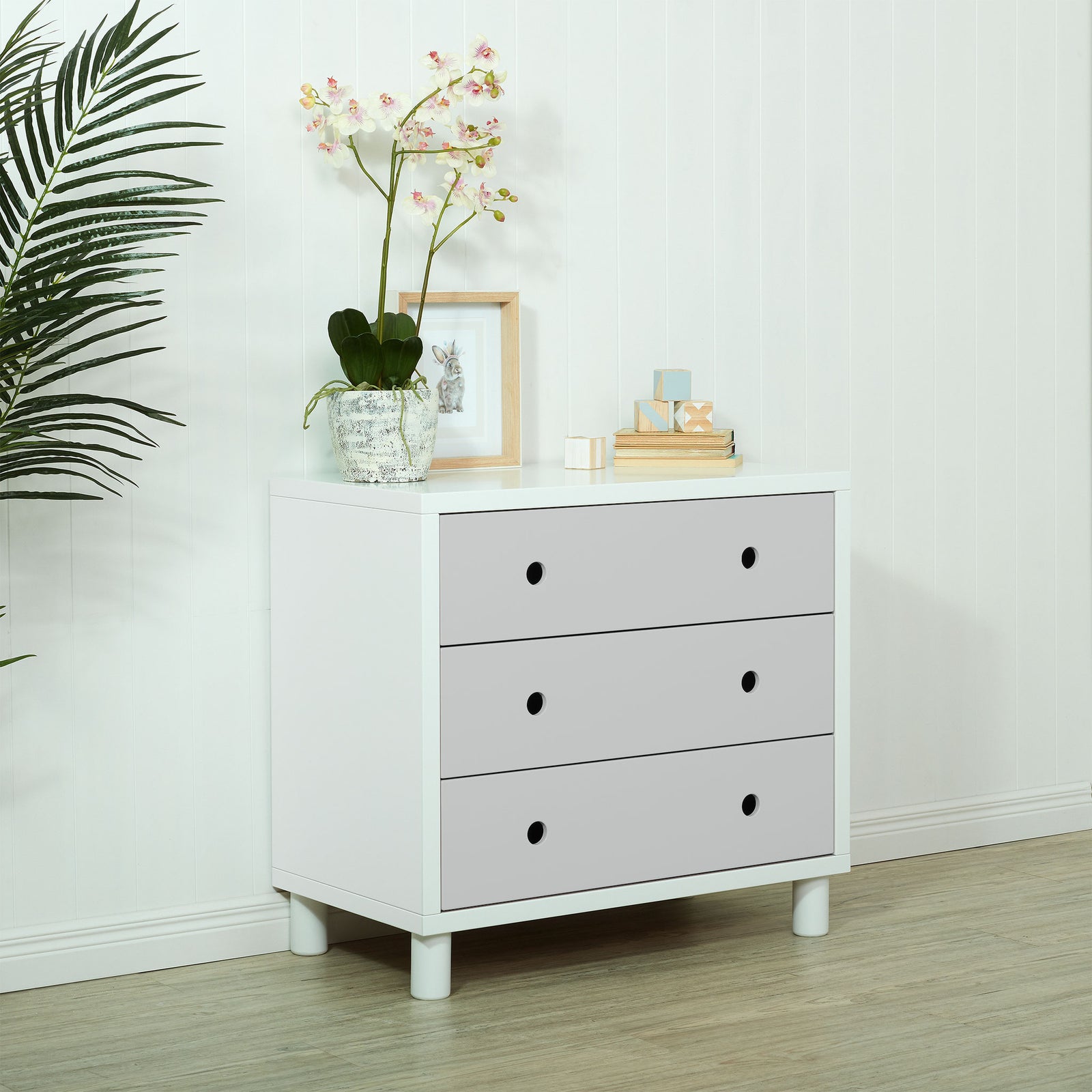 CHESTYboy 1 Bay 3 HighMeluka Furniture by Danske Mobler