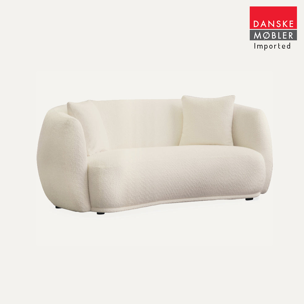 Milan Boucle 2 Seater Sofa