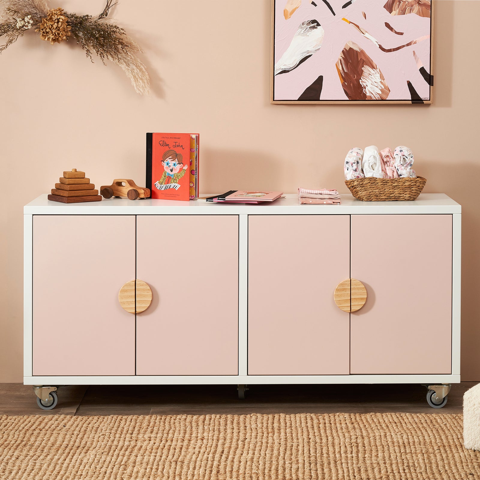 SIDEboy 2 Bay 3 High Riley DoorsMeluka Furniture by Danske Mobler