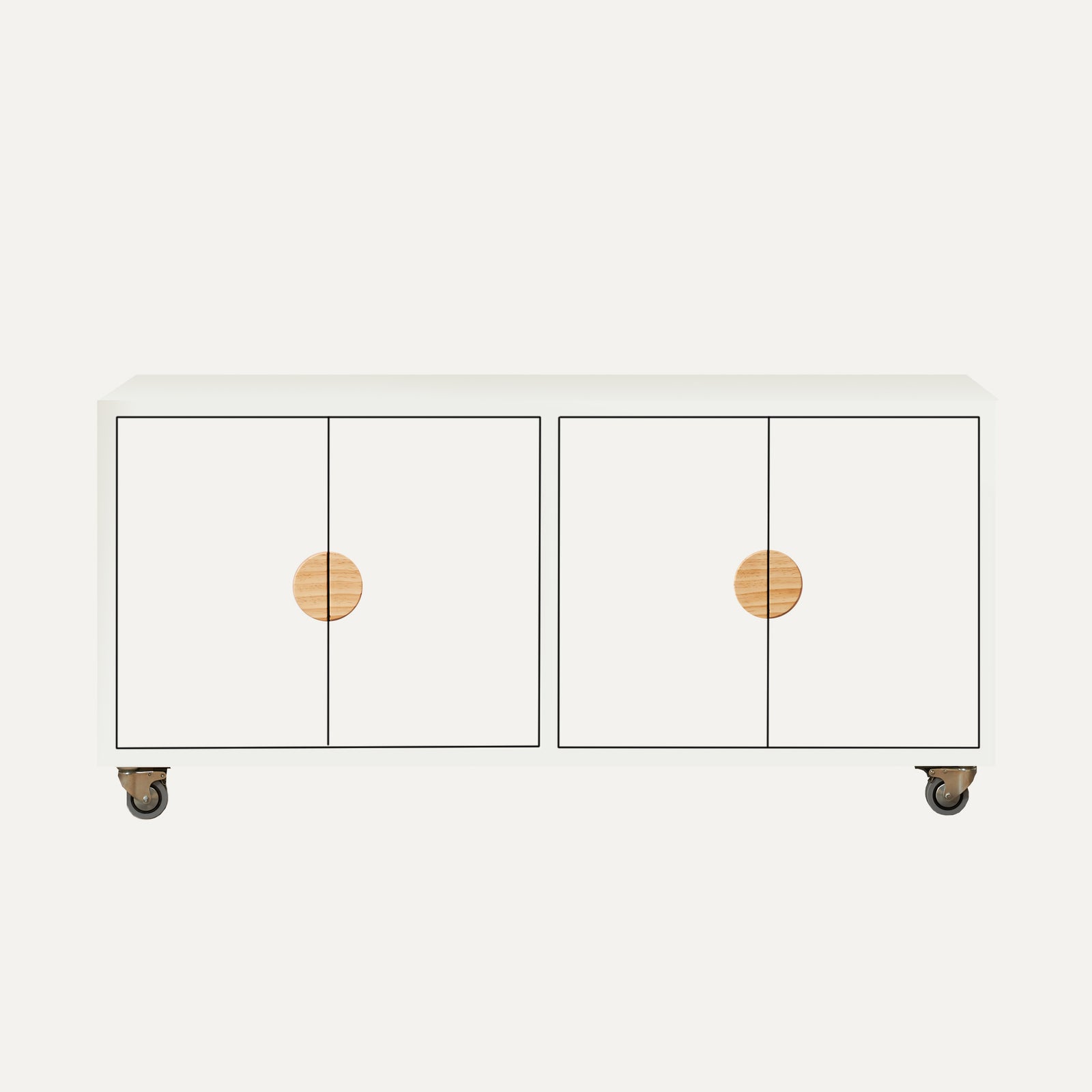 SIDEboy 2 Bay 3 High Riley DoorsMeluka Furniture by Danske Mobler